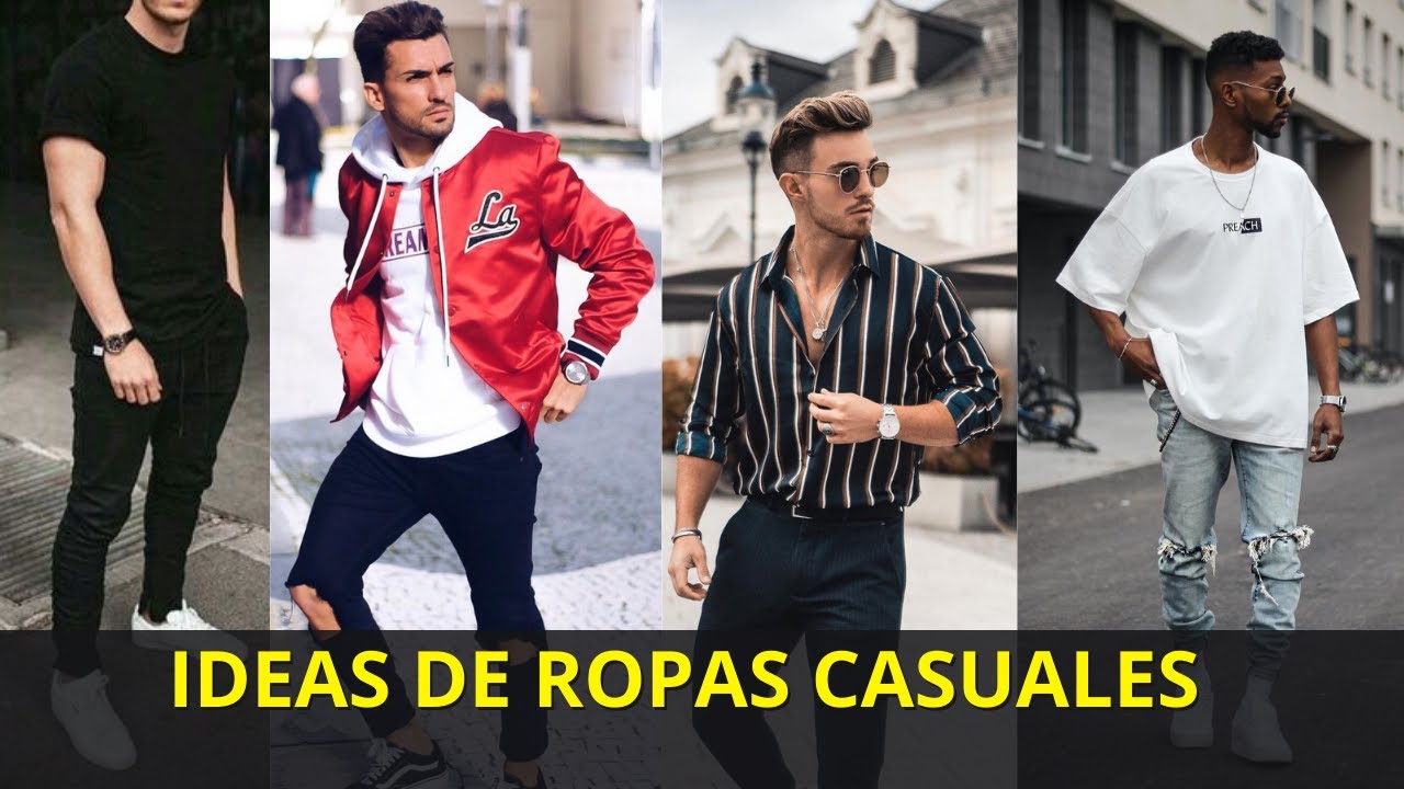 Outits Moda para HOMRE 2021/ 2022 ropa casuales para jovens