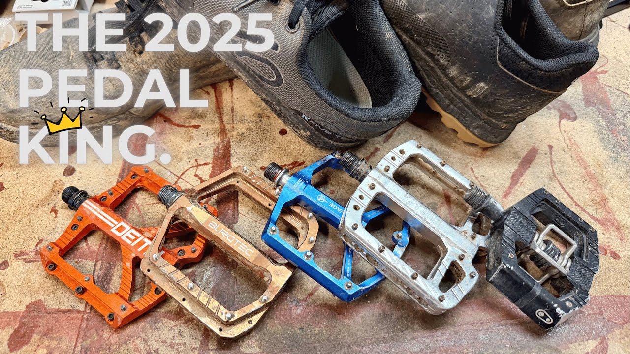 Лучшие горные педали 2025 года? Полный обзор рукояток + объявлен абсолютный победитель.