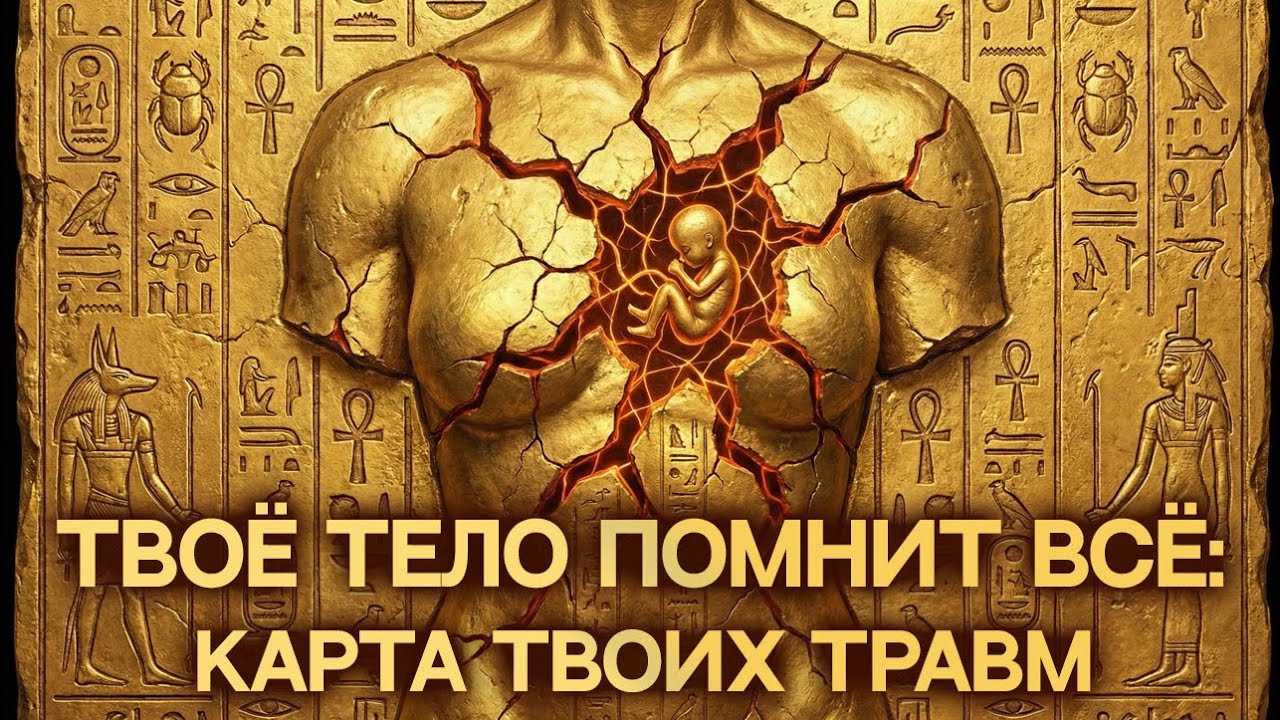 ТЕЛО ПОМНИТ ВСЁ: Карта травм, которую ты носишь на себе. Психосоматика боли и зажимов.
