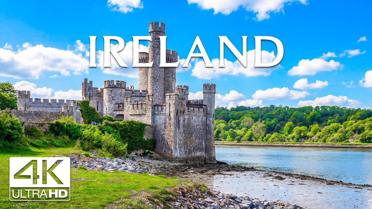 Ireland 4K | Unreal Emerald Beauty – Dramatic Cliffs, Misty Lakes & Dreamlike Landscape