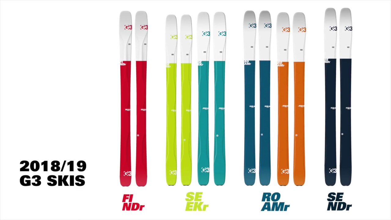 G3 2018/19 Backcountry Skis