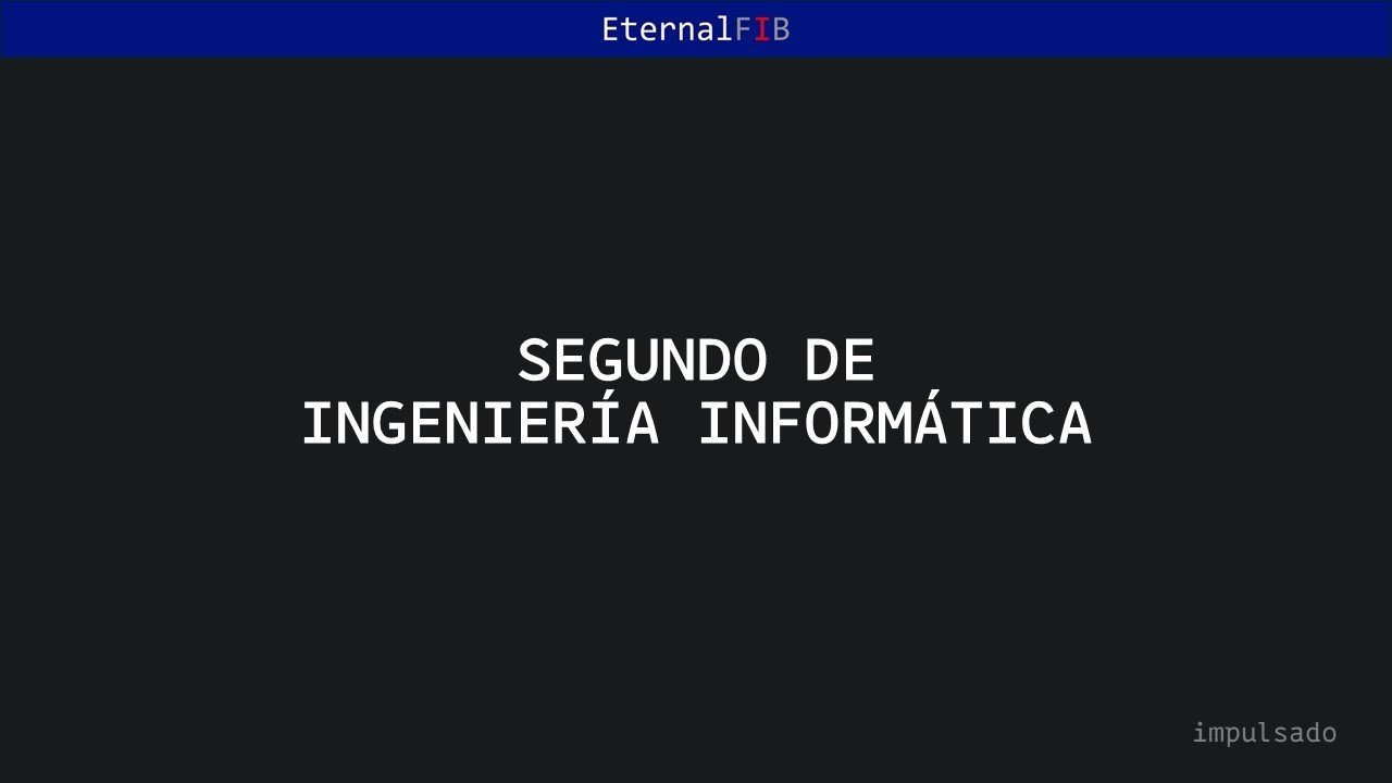 Segundo de Ingeniería Informática - UPC