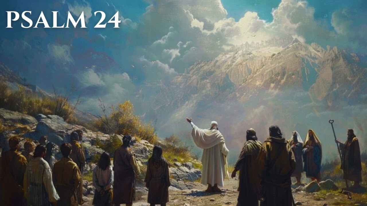 PSALM 24 — Who is this king of glory? It is the Lord!