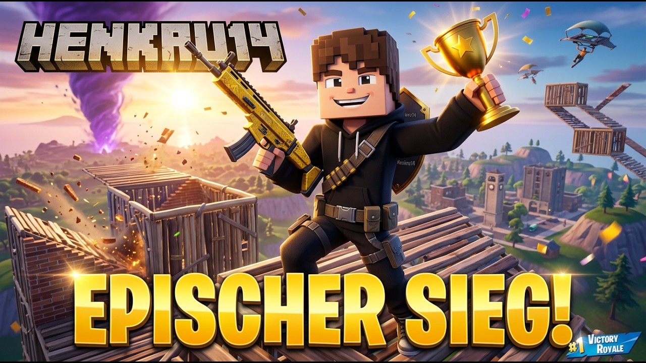 🏆🔥 EPISCHER SIEG in Fortnite!! Victory Royale für Henkru 😱✨
