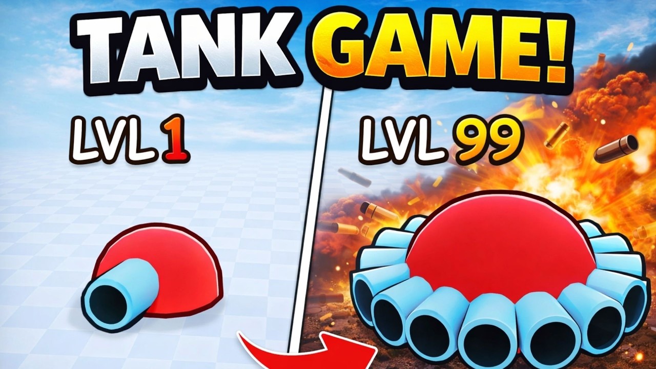 💥 Tank Game! (#Roblox)