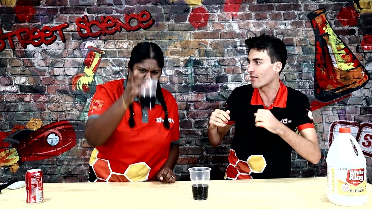 Street Science TV - Bleached as, bro! The science behind bleach