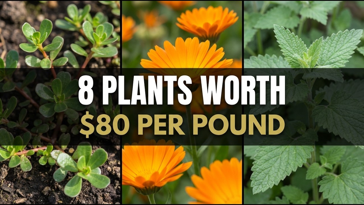 8 Plants That Pay $20-$80 Per Pound (Tiny Land, BIG Money)