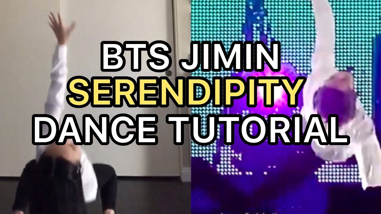 BTS 방탄소년단 Jimin Serendipity Mirrored Tutorial+Dance Cover