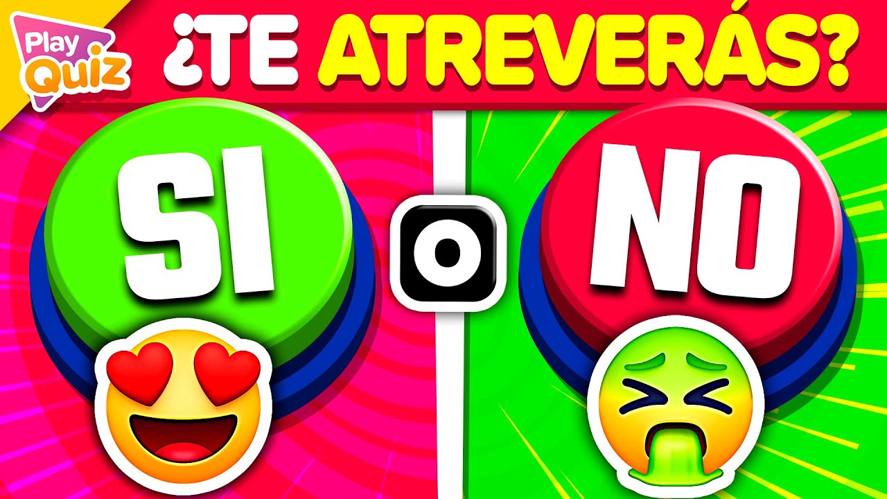 SI o NO 🤔 Elige un Bot&oacute;n ✅❌ #2 | &iquest;Qu&eacute; Prefieres? | Play Quiz Trivia