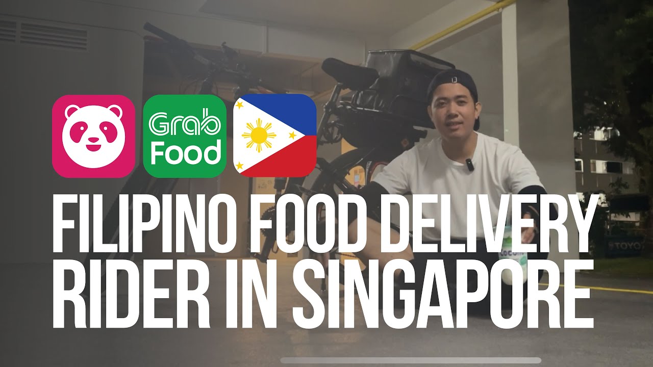 MAGKANO ANG KINIKITA NG FOOD DELIVERY RIDER SA SINGAPORE?