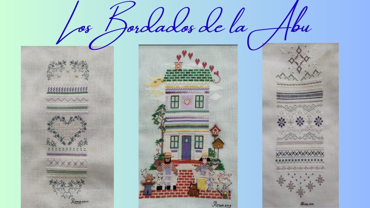 Flosstube 08  TÉCNICA DE HARDANGER EN ACCIÓN. Parte 2