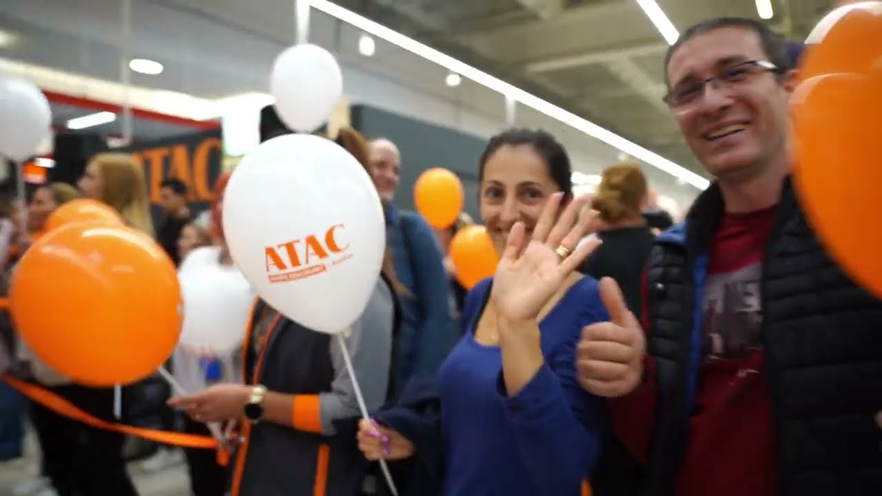 Deschidere ATAC Hiper Discount by Auchan Sibiu