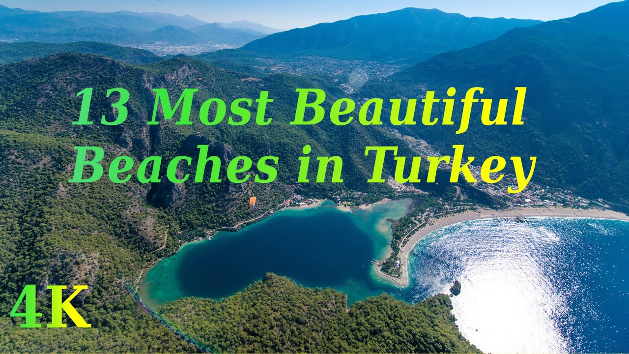 Most Beautiful Beaches in Turkey 4K