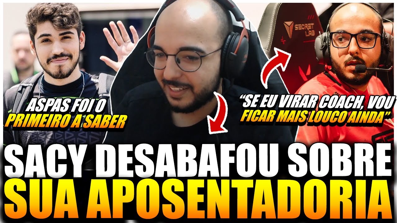 VAI VIRAR COACH ? SACY ABRIU o JOGO SOBRE sua APOSETADORIA do COMPETITIVO de VALORANT