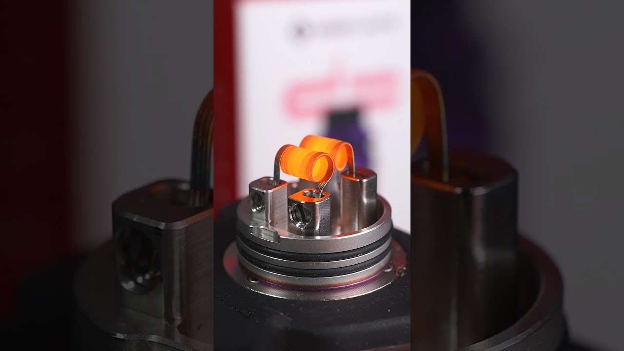 Dual Coil Build! Digiflavor Drop V2 RDA! #shorts