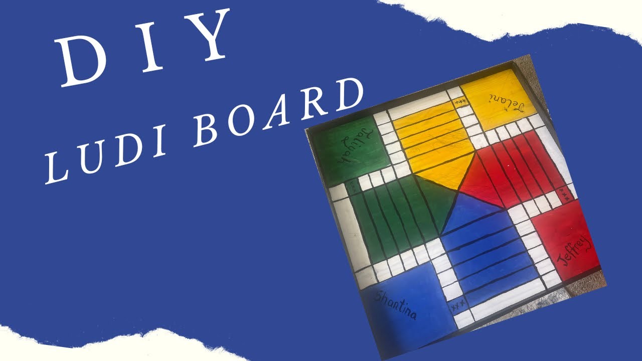 DIY JAMAICAN LUDI BOARD