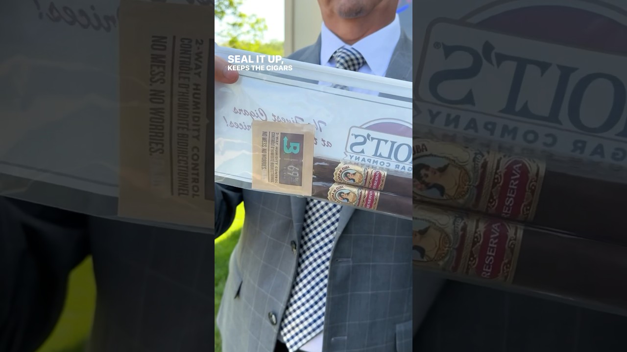 Keep your cigars fresh without a humidor!