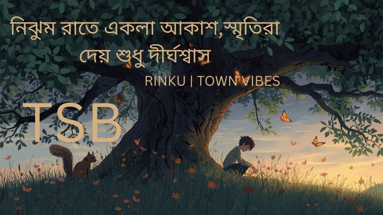 নিঝুম রাতে একলা আকাশ,স্মৃতিরা দেয় শুধু দীর্ঘশ্বাস | বাংলা গান | Rinku Official Track (TSB)