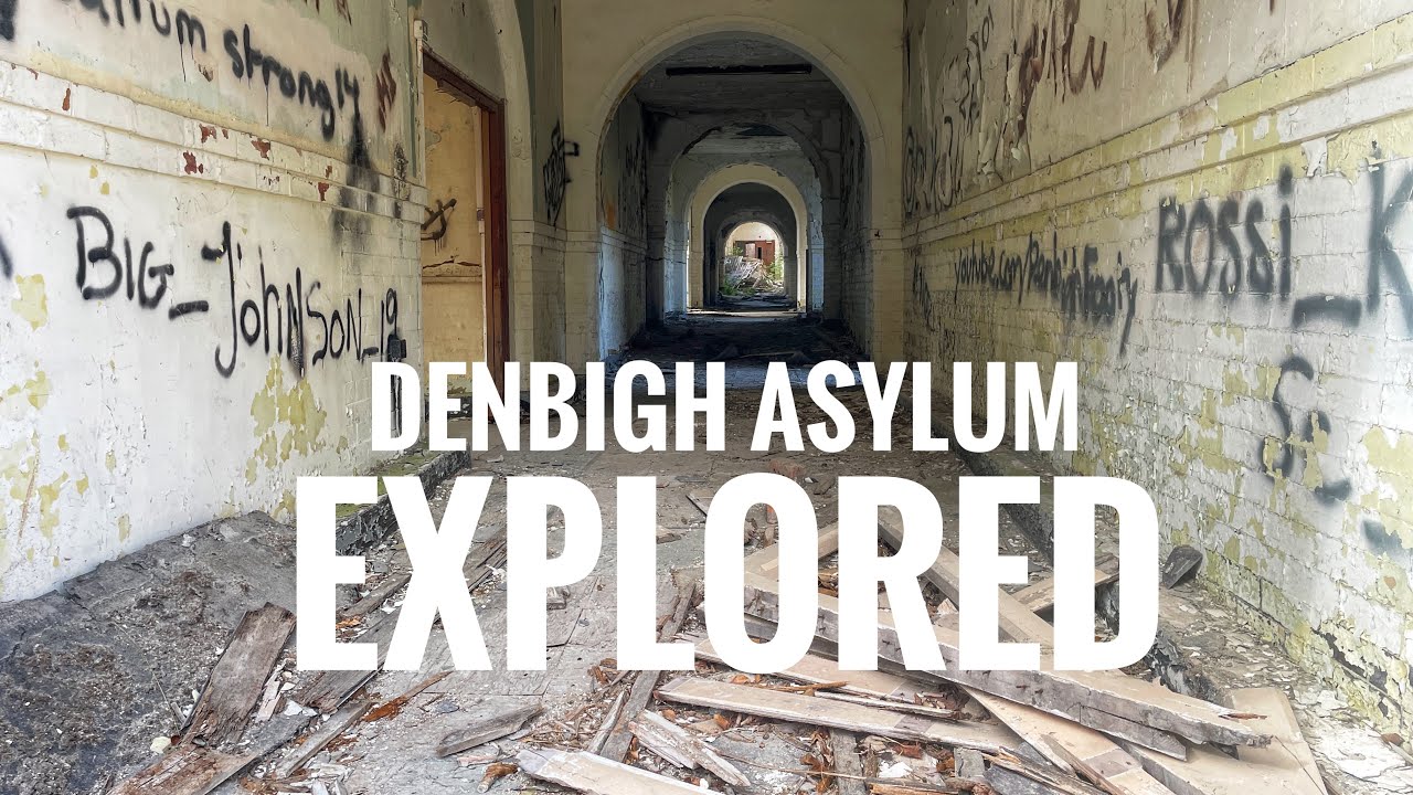Denbigh Asylum - explore of the abandoned building before demolition.