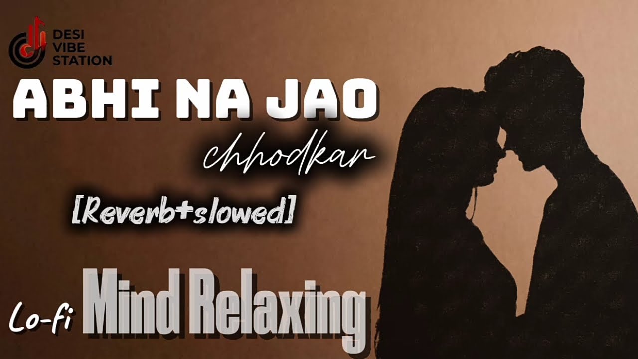 Abhi Na Jao Chhod Kar (Slowed + Reverb) | Desi Vibe Station | Aesthetic Lofi