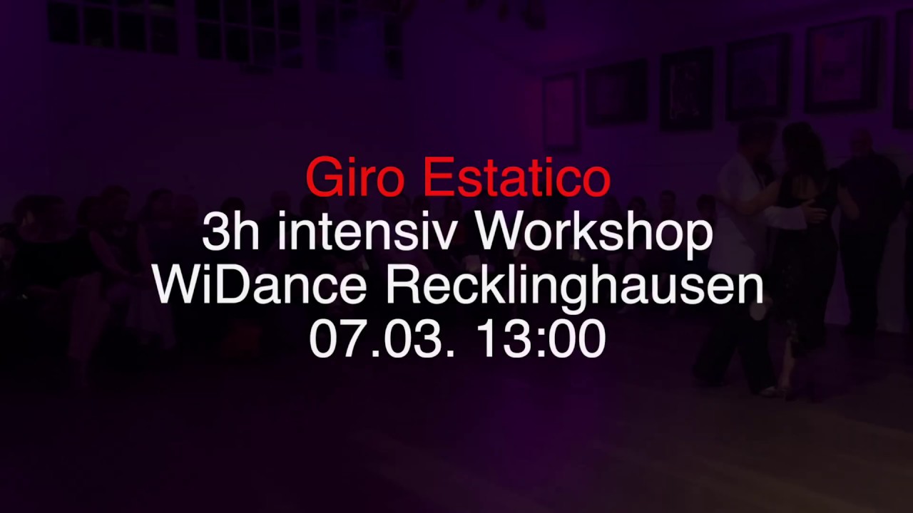 Giro Extatico Workshop WiDance Recklinghausen