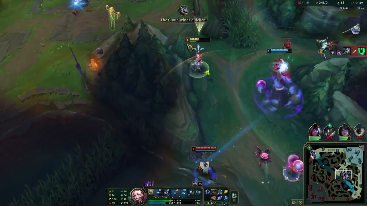 E3 mid orianna vs syndra 0/10/10 loss