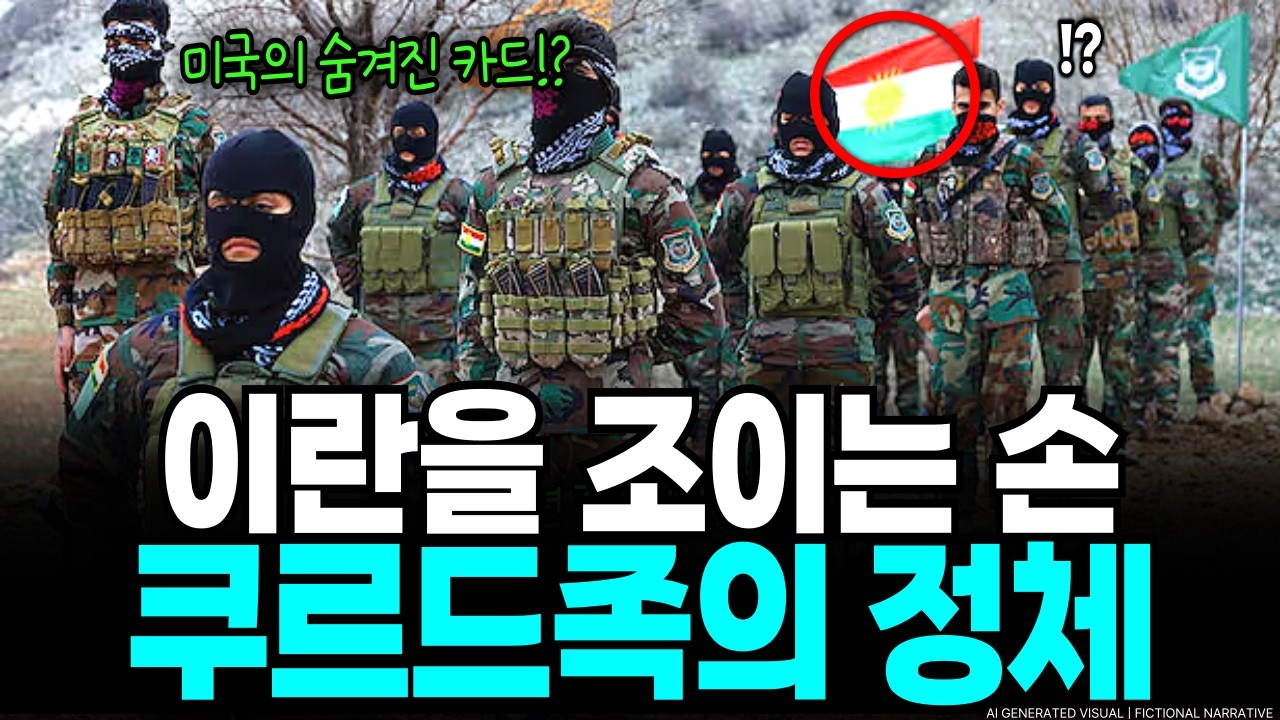 미국의 숨겨진 카드, 이란을 조이는 손 쿠르드족의 정체!?