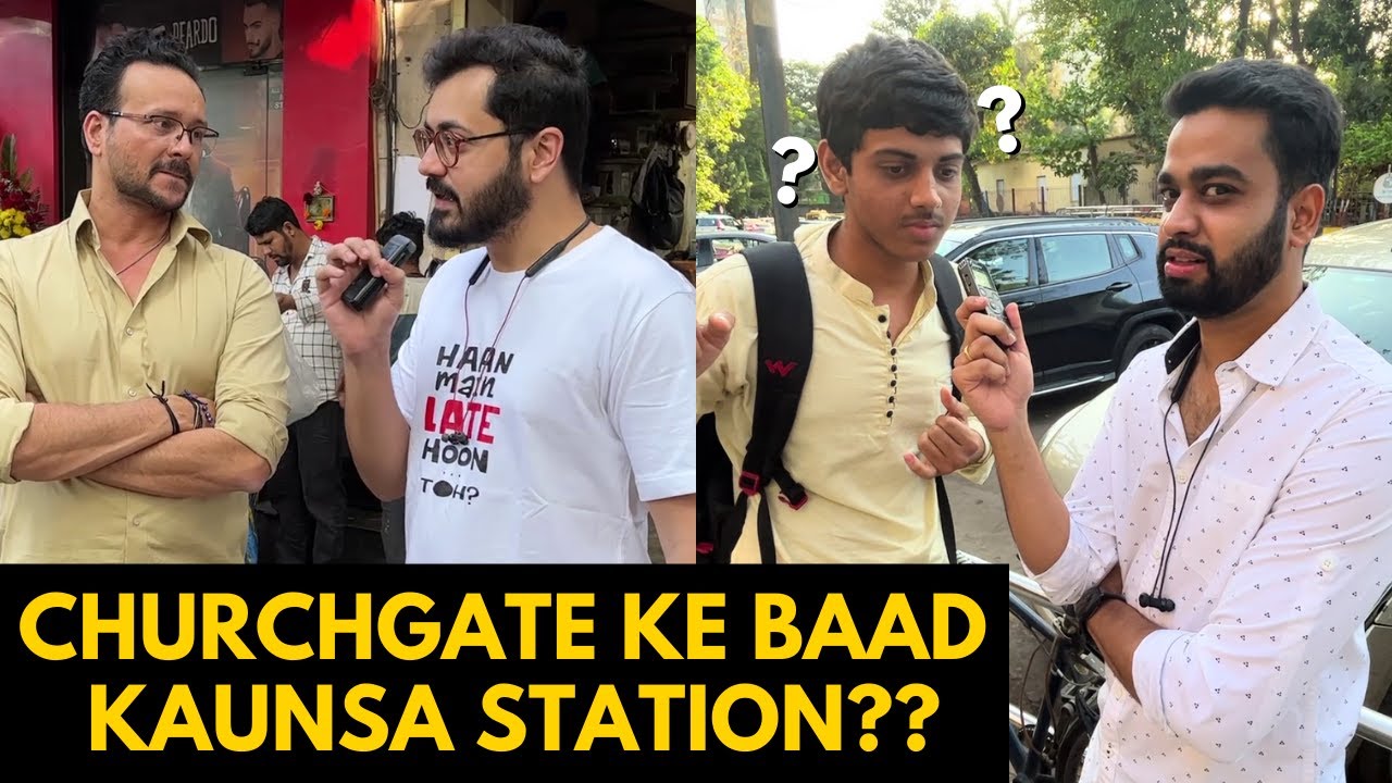 MUMBAI LOCAL TRAIN Q&A | ASKING MUMBAIKARS ABOUT MUMBAI LOCAL TRAIN | BECAUSE WHY NOT