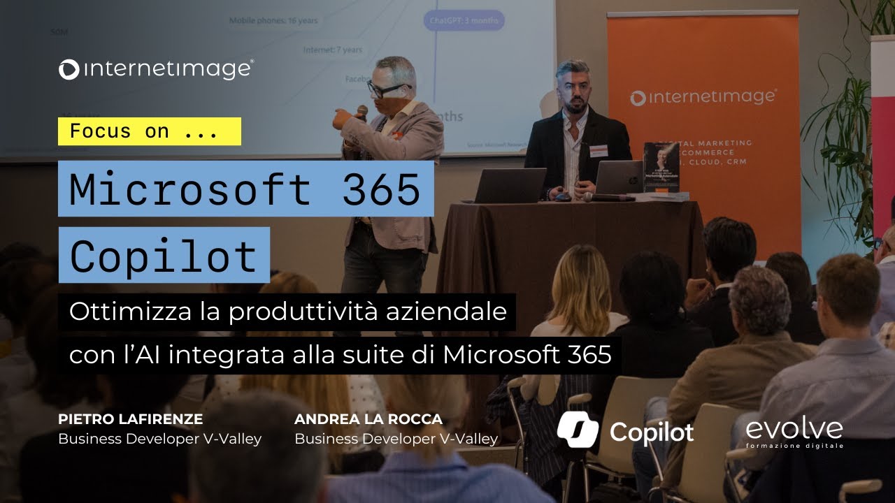Microsoft 365 Copilot per le aziende - Ottimizza la produttivit&agrave; aziendale con l&rsquo;AI