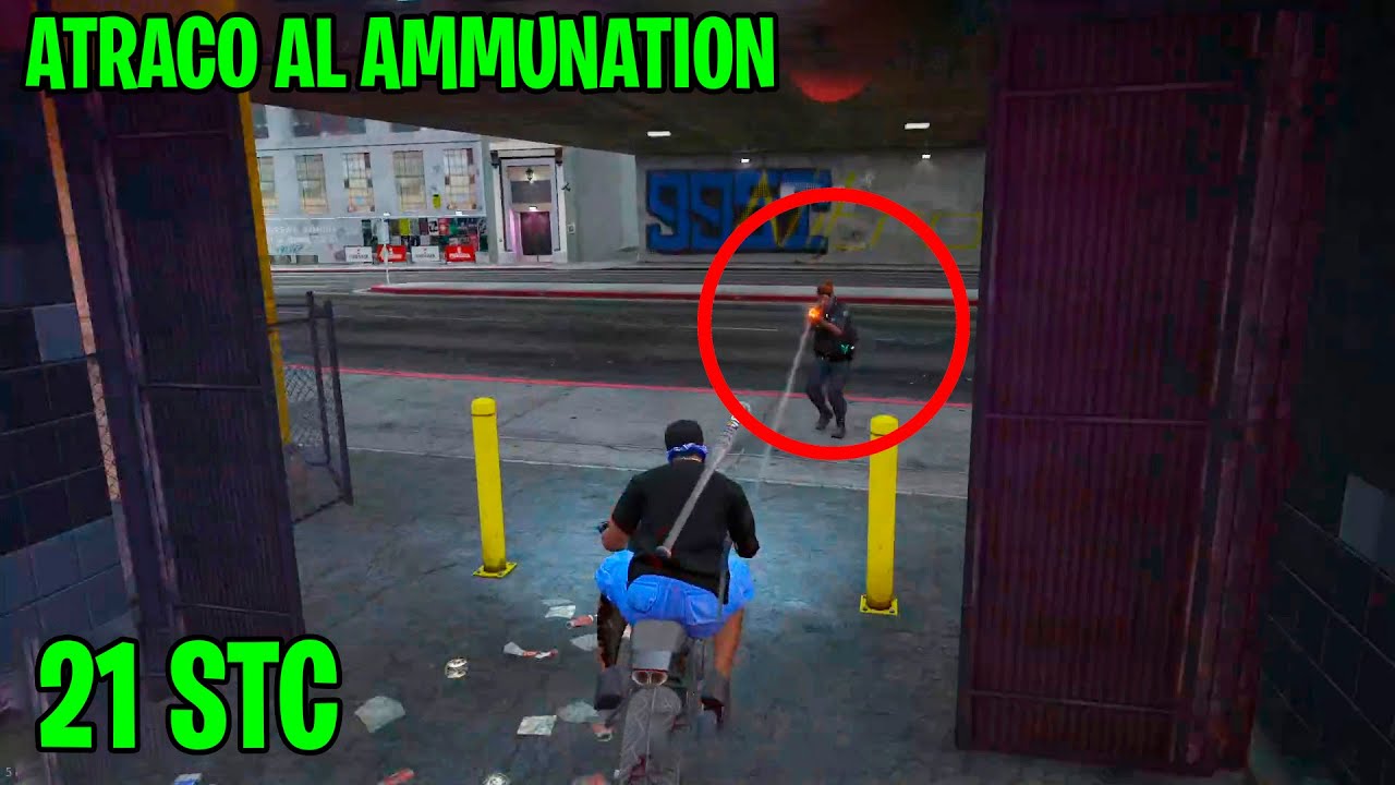 ATRACO AL AMMUNATION- 21STC | GTA ROLEPLAY