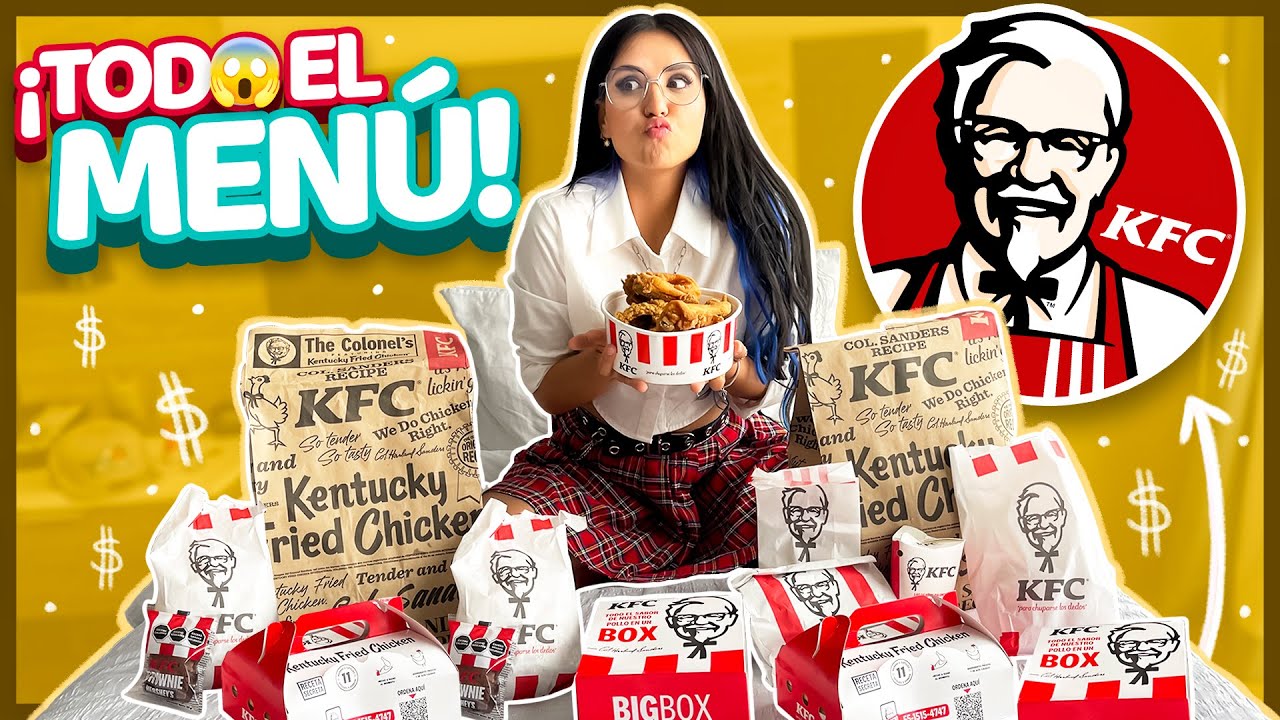 RETO: PROBÉ TODO EL MENÚ DE KFC | CAP. 3