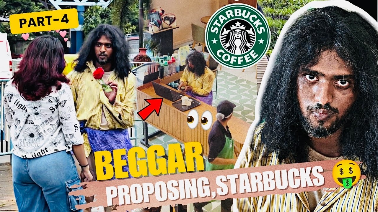 &ldquo;Begger proposing,Starbucks,new car,public dance,Hypermarket&ldquo;🔥 #prank part-4