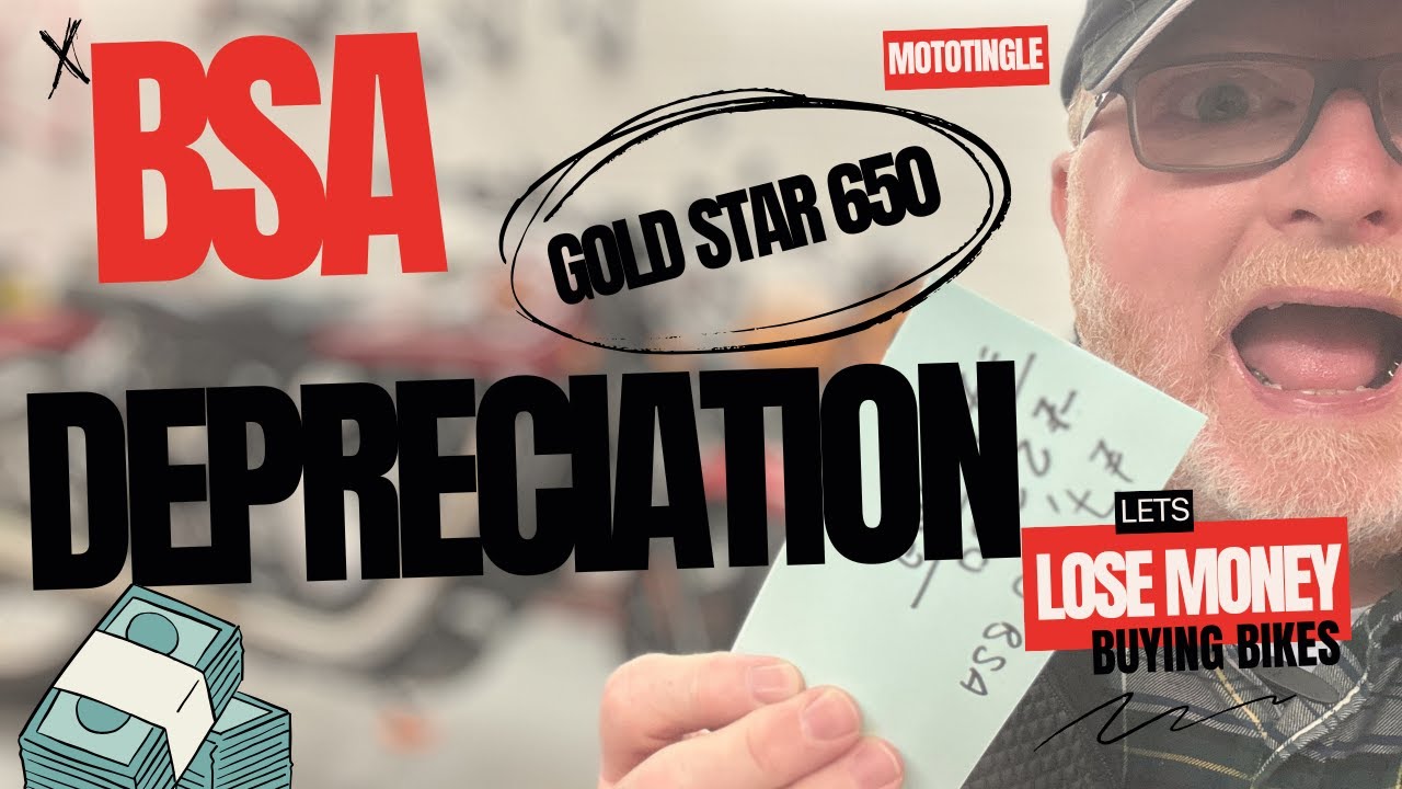Эпическая амортизация - BSA Gold Star 650 - Сколько потерял предыдущий владелец за 12 месяцев?