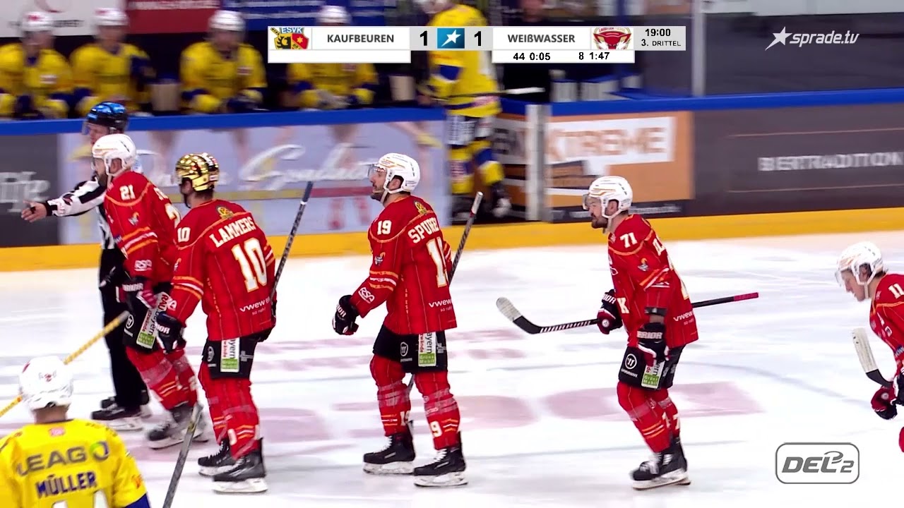 Highlights ESV Kaufbeuren vs  Lausitzer Füchse