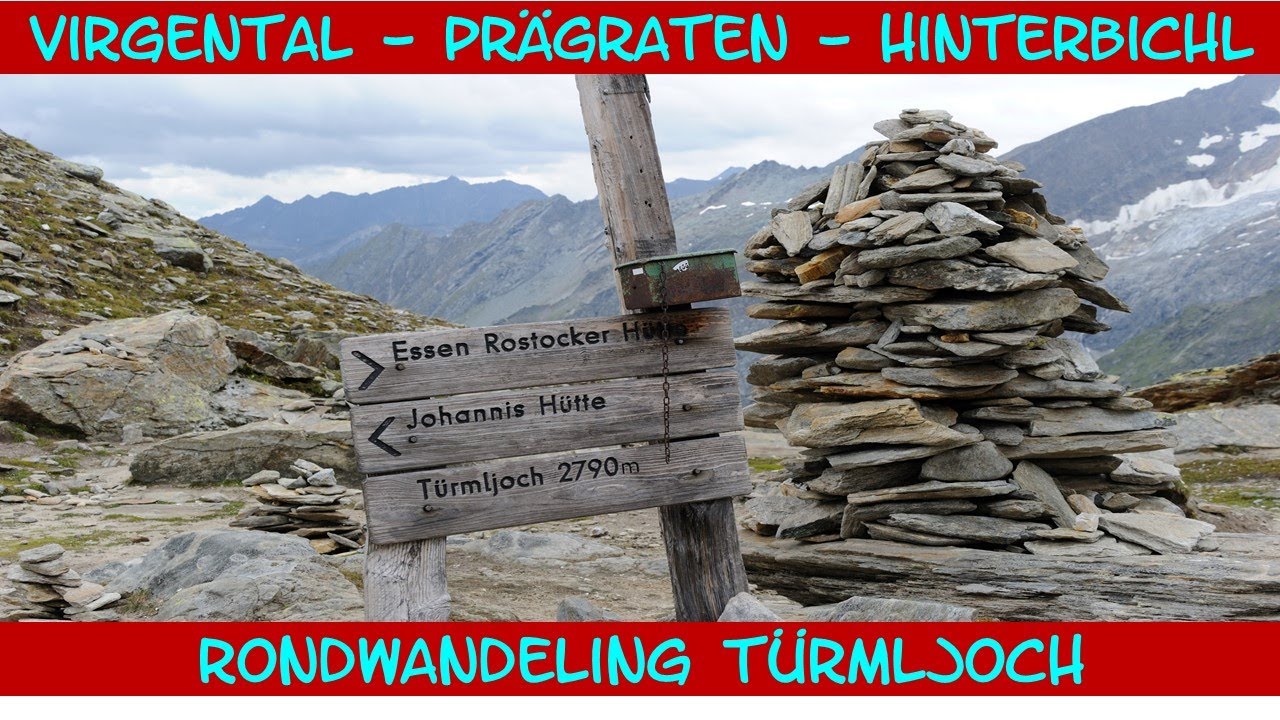 Bergwandeling van Hinterbichl via Türmljoch naar Hinterbichl; Virgental Oostenrijk