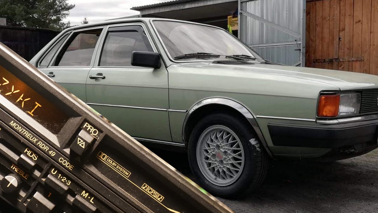 Blaupunkt Montreux RDR 49. Pierwszy model RDS z niebieską kropką. Teraz w Audi 80.