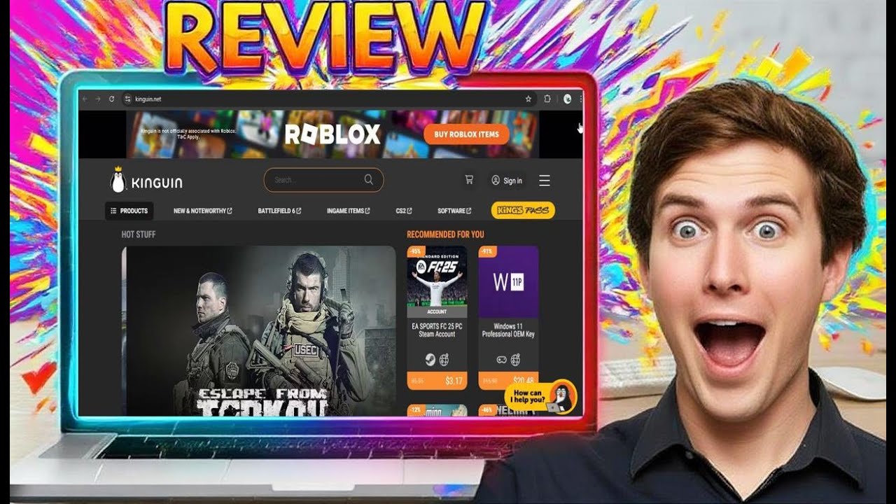 Kinguin Review 2026 Legit Game Key Site or Safe Grey Market for Cheap PC Games