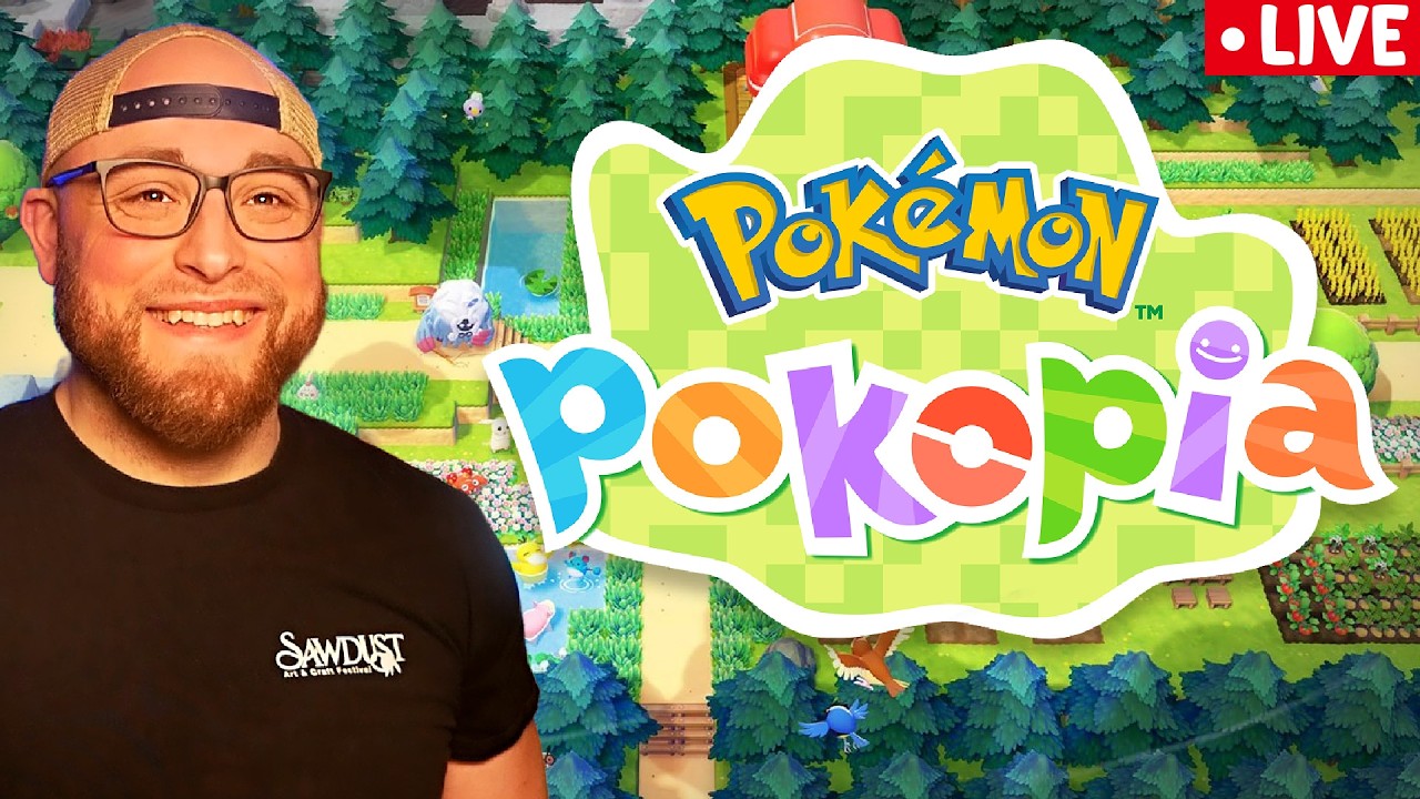 Pokemon Pokopia Decorating and Exploring!