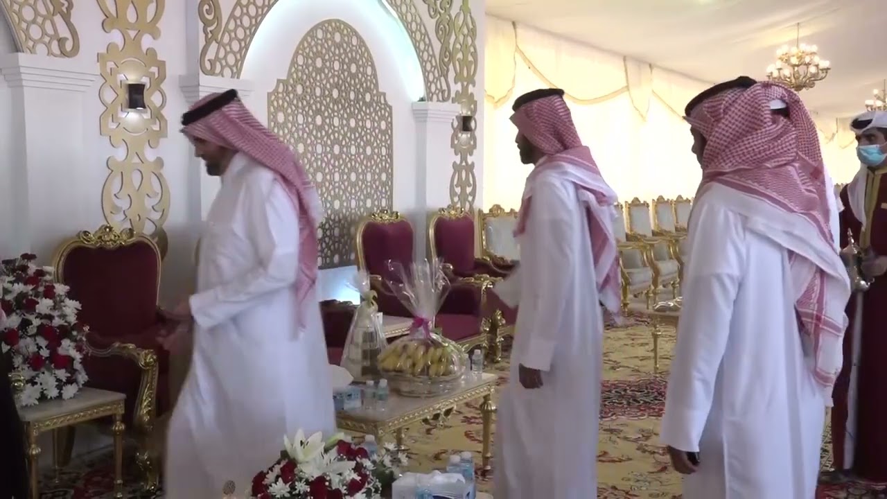 حفل زواج محمد بن مذكر بن قحاف فى دولة قطر