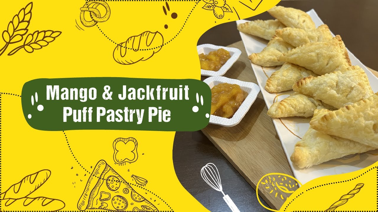 #cashewed Puff Pastry Pie - Mango & Jackfruit