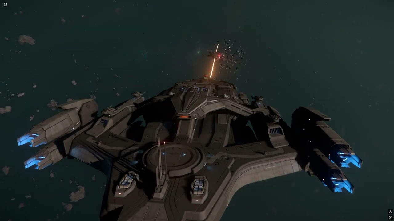 Star Citizen - Idris Vs Polaris crewed