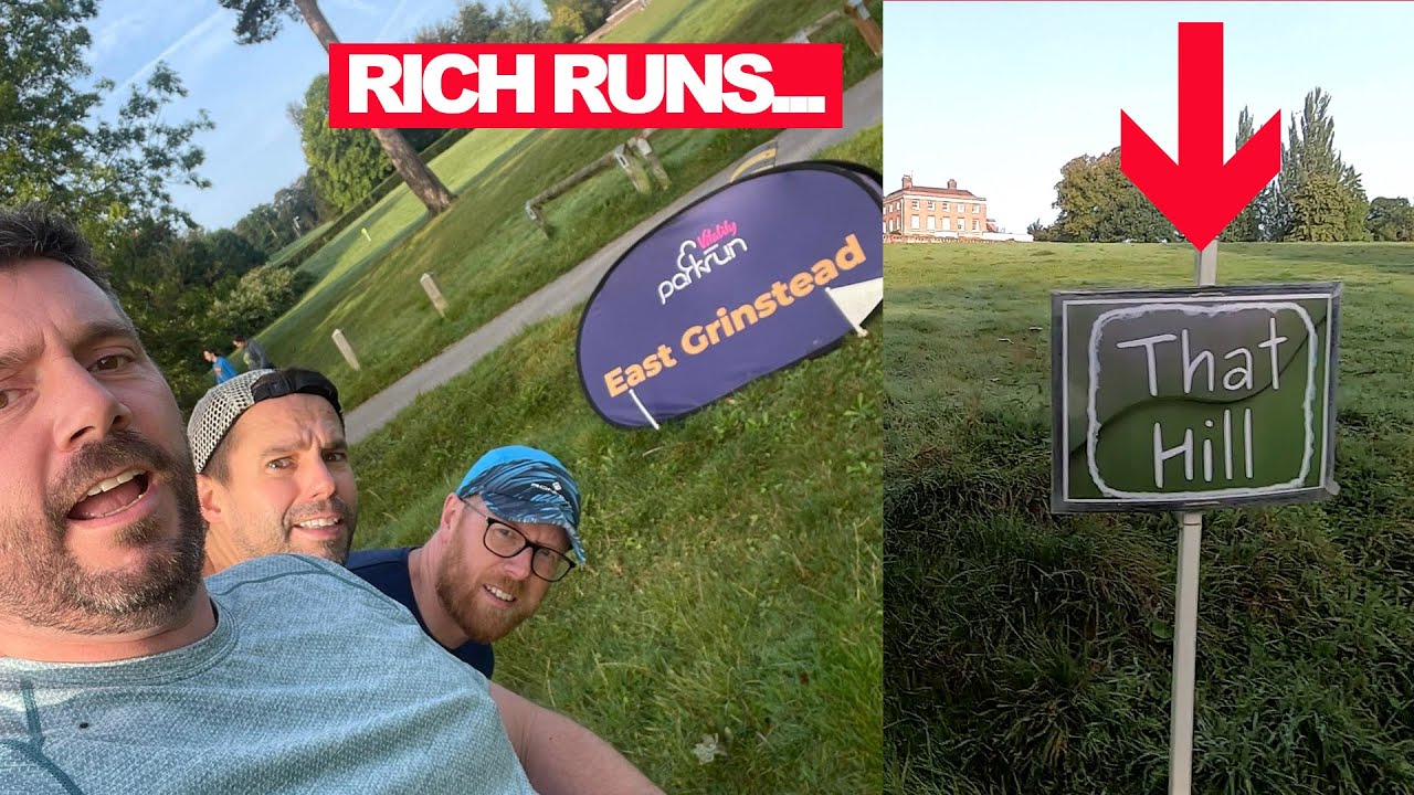 RICH RUNS... East Grinstead parkrun ⛰ (PLUS Dale's Boot Part 1)