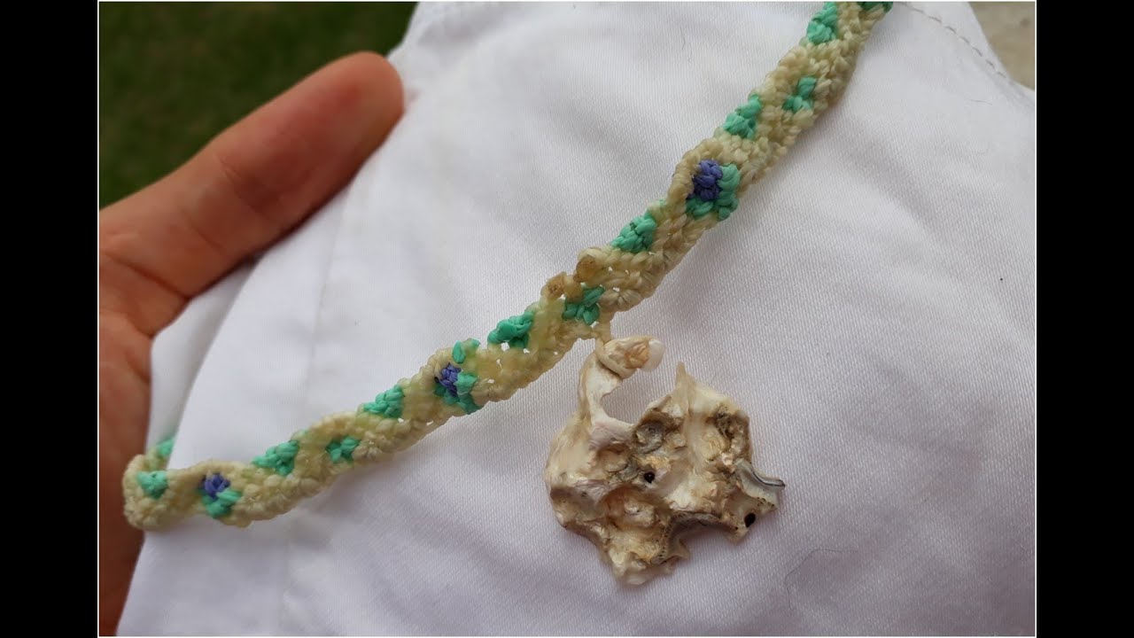 Tutorial de Gargantilla en Macram&eacute;