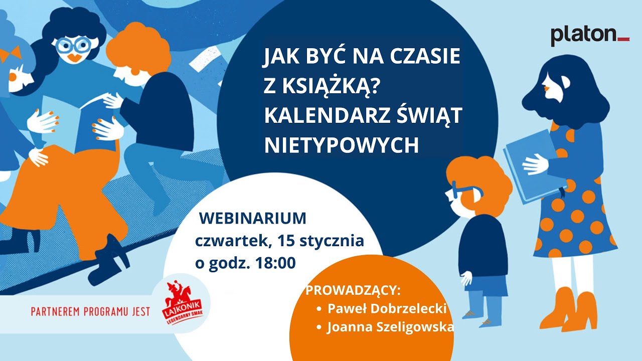 Webinarium: Jak być na czasie z książką? Kalendarz  świąt nietypowych