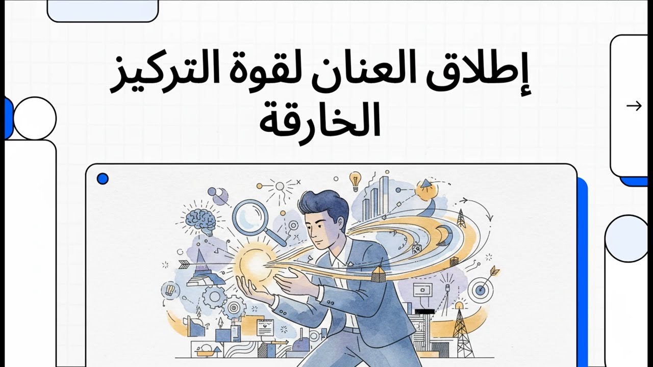 إطلاق العنان لقوة التركيز الخارقة