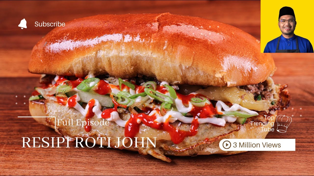 Resipi Roti John Khairul Aming (2022) | Juadah Berbuka Puasa yang Anda Wajib Cuba!