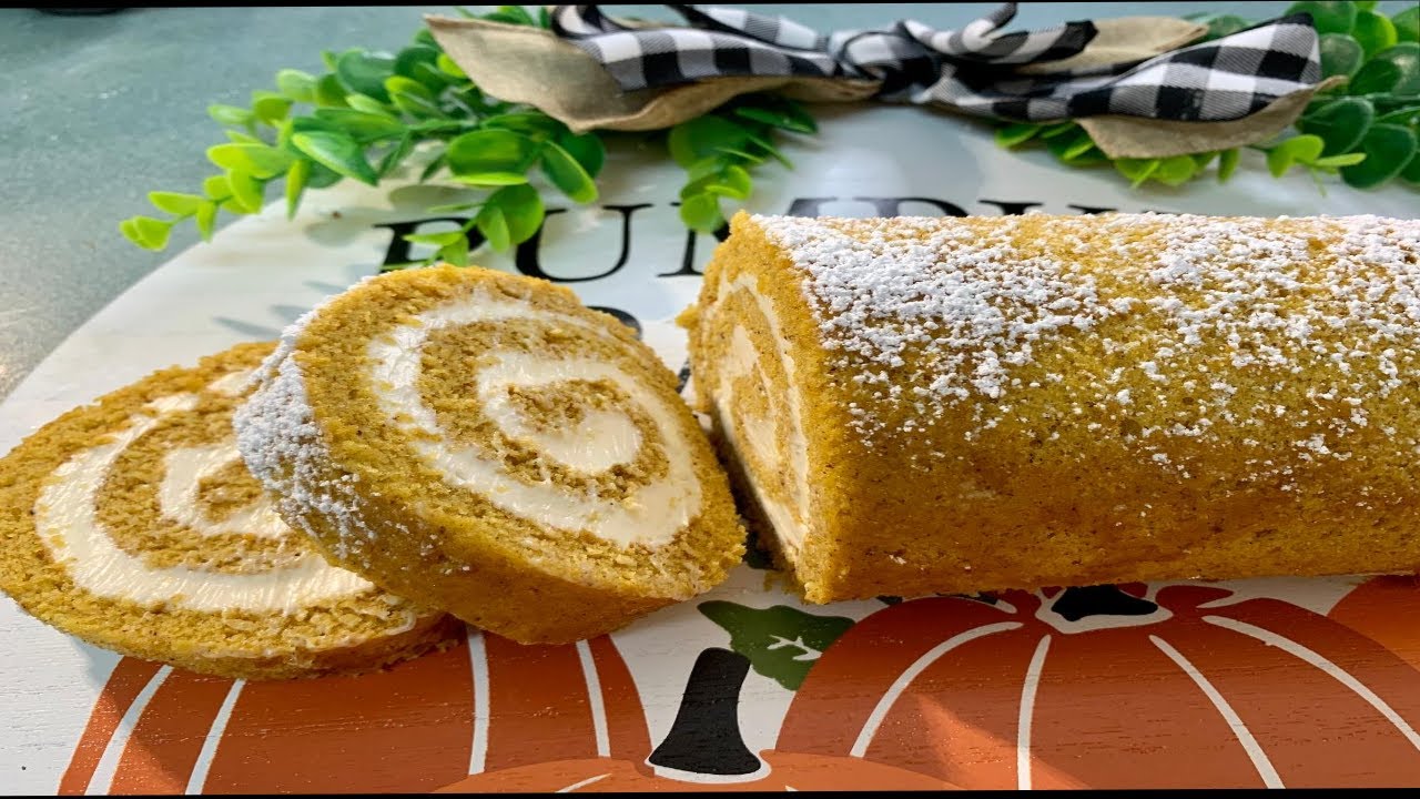 Pumpkin Roll | Using Your Garden Pumpkin