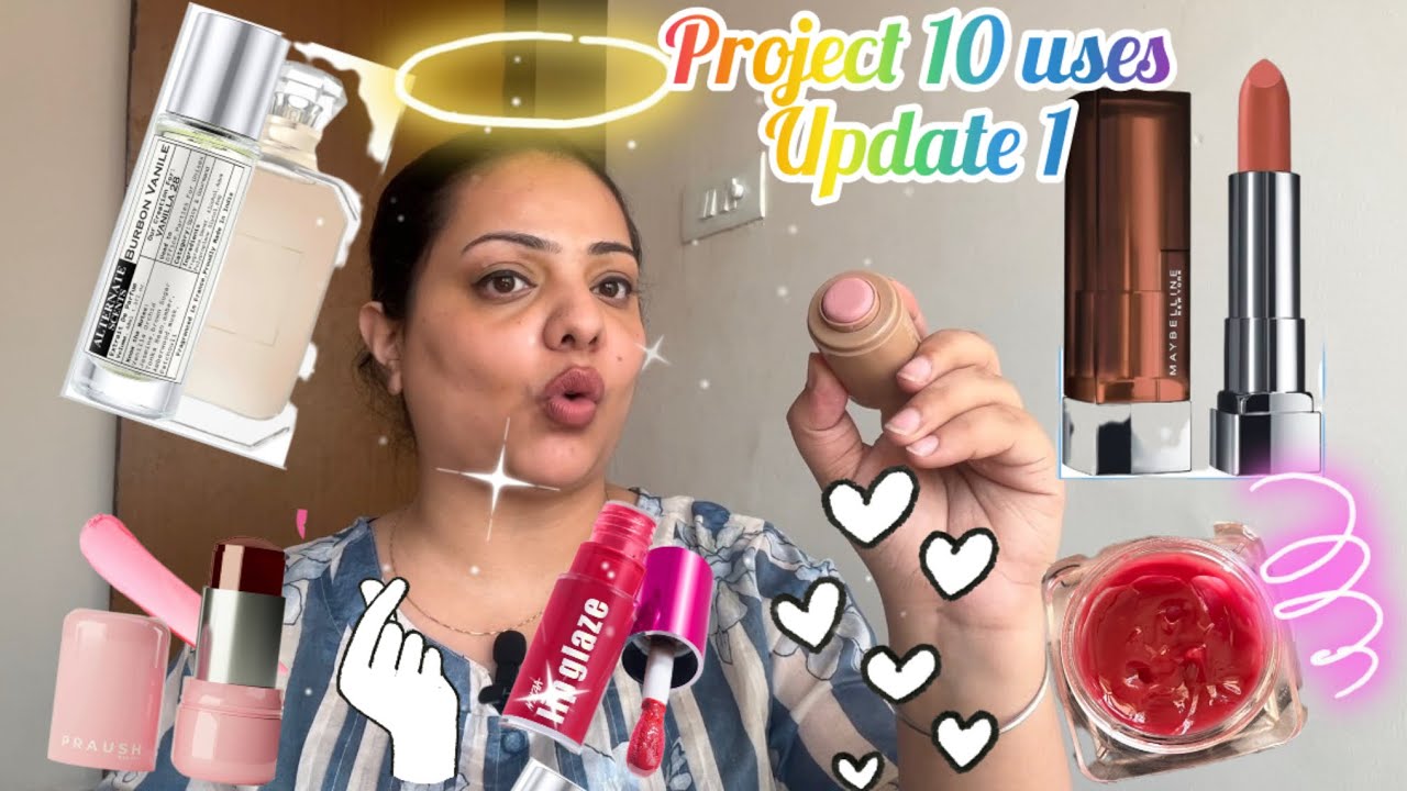 *Project 10 uses* update 1 #projectpan #projectupdate #makeupuseup 