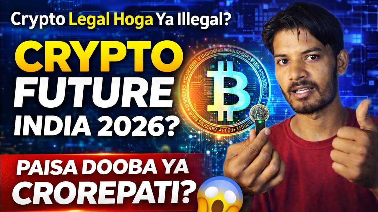 Crypto Future in India 2026 😱 Paisa Doobega Ya Crorepati Banoge? @Kartikjarauli 