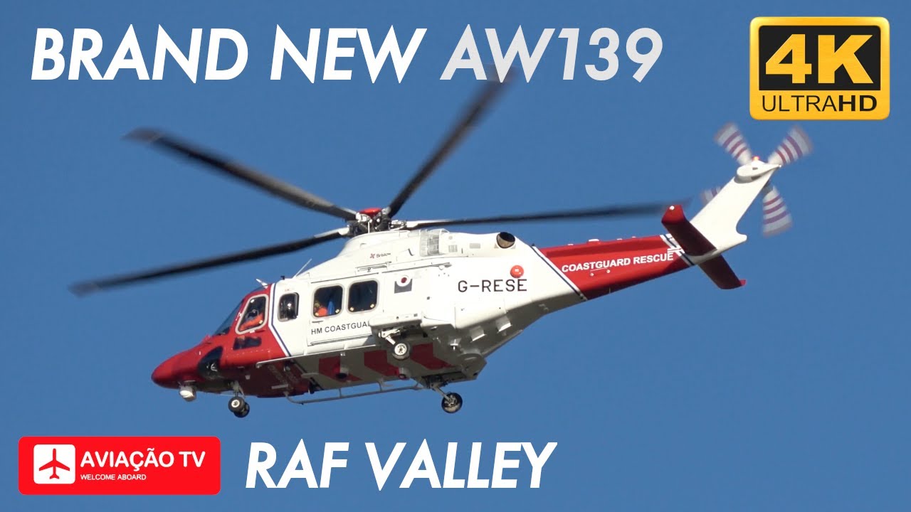 AgustaWestland AW139 HM Coastguard Brand New Helicopter G-RESE